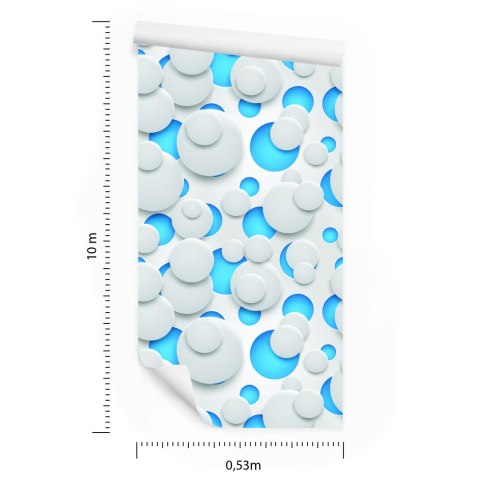 Tapeta Abstrakcyjny Wzór Geometryczny - Efekt 3D