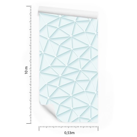Tapeta Nowoczesna, Geometryczna, 3D, Do Salonu