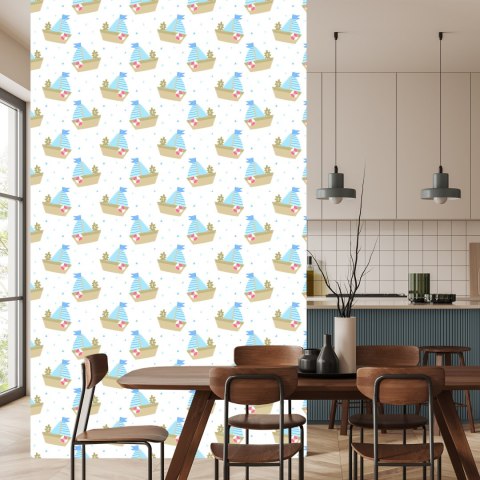 Tapeta Bajkowe Żaglówki