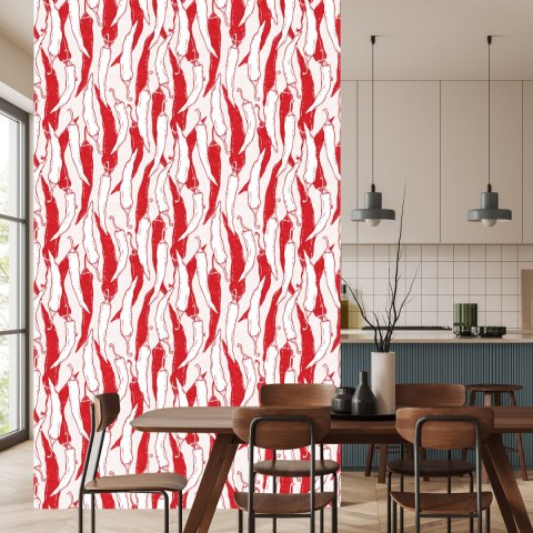 Tapeta Biało-Czerwone Papryczki Chili