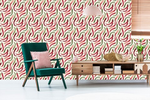 Tapeta Kolorowe Papryczki Chili