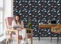 Tapeta Retro Samoloty Malowane Akwarelą