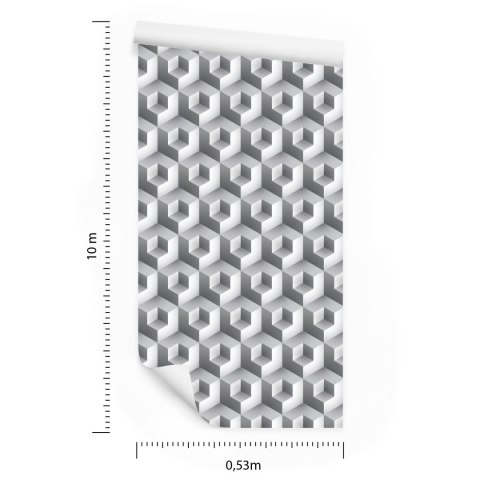 Tapeta Modernistyczny Abstrakcyjny Motyw 3D