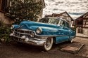 Obraz Wieloczęściowy Niebieski Cadillac Eldorado Z 1953 Roku