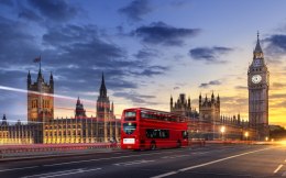 Obraz Wieloczęściowy Panorama Westminsteru I Big Bena, Londyn