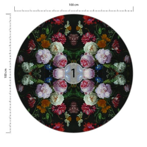 Fototapeta Okrągła Kaleidabluma