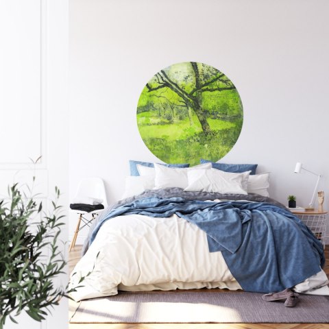 Fototapeta Okrągła Sad