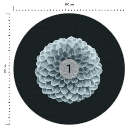 Fototapeta Okrągła Symetria