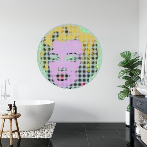 Fototapeta Okrągła Ikona Marilyn