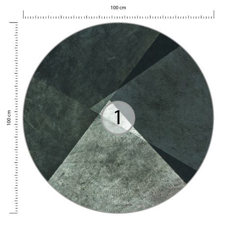 Fototapeta Okrągła Pavimento Autorstwa Gilberta Claesa