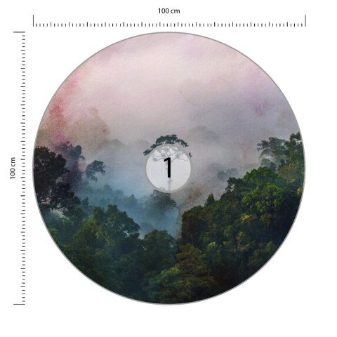 Fototapeta Okrągła Po Deszczach