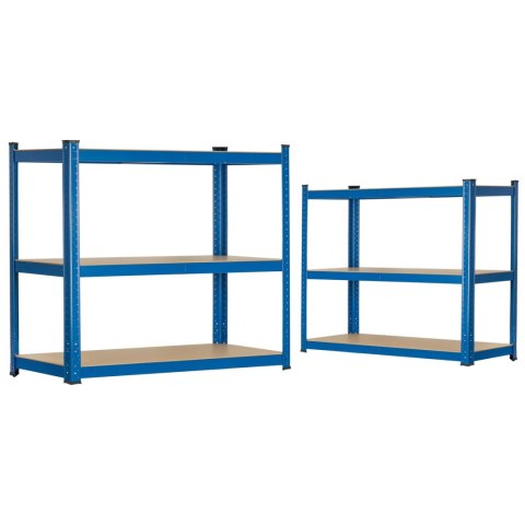 Regał metalowy magazynowy 150 x 75 x 30 Humberg 4842