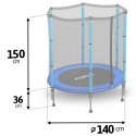 Trampolina ogrodowa dla dzieci 140 cm 4,5ft Neo-Sport