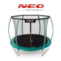 Trampolina ogrodowa profilowana 8ft/252cm z siatką wewnętrzną Neo-Sport