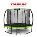 Trampolina ogrodowa profilowana 12ft/374cm z siatką wewnętrzną Neo-Sport