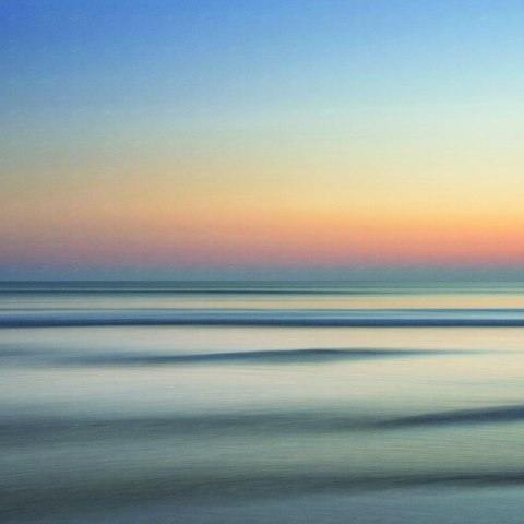 Fototapeta Okrągła Ombree Zachód Słońca