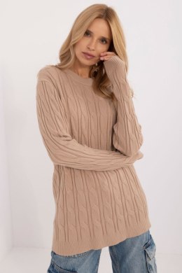 Sweter Damski Model AT-SW-2343.88 Camel - AT AT