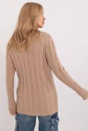 Sweter Damski Model AT-SW-2343.88 Camel - AT AT