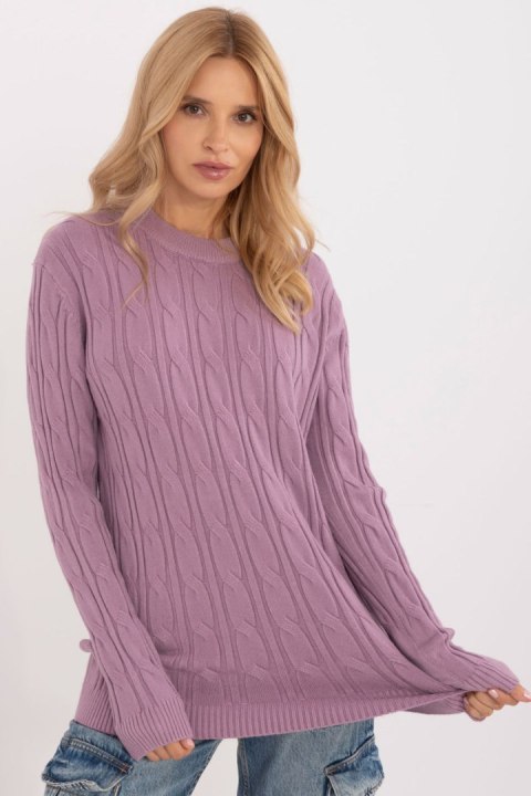 Sweter Damski Model AT-SW-2343.88 Violet - AT AT