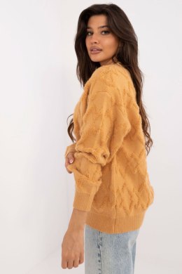 Sweter Damski Model AT-SW-2361.61 Camel - AT AT