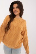 Sweter Damski Model AT-SW-2361.61 Camel - AT AT