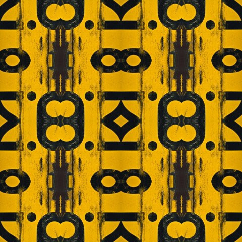 Fototapeta Kwadratowa Przemysł W Kolorze Żółtym