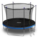 Trampolina ogrodowa 8ft/252cm z siatką wewnętrzną i drabinką Neo-Sport