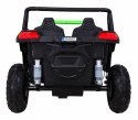 Buggy ATV Strong Racing dla 2 dzieci Zielony + Silnik bezszczotkowy + Pompowane koła + Audio LED