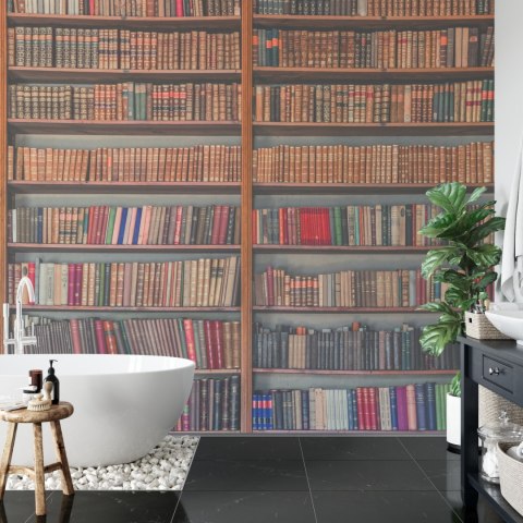 Fototapeta Kwadratowa Moja Biblioteka Autorstwa Mirosława