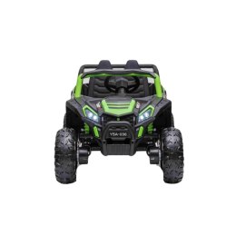 Auto Na Akumulator Buggy UTV 2000 Racing Zielony Napęd 4x4 Pilot MP3 LED