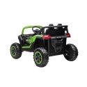 Auto Na Akumulator Buggy UTV 2000 Racing Zielony Napęd 4x4 Pilot MP3 LED