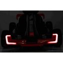 Gokart Na Akumulator Pojazd Audi z Funkcją Driftu Czerwony MP3 LED EVA