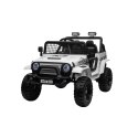 Jeep Na Akumulator Pojazd OFF ROAD 4x4 SPORT Biały