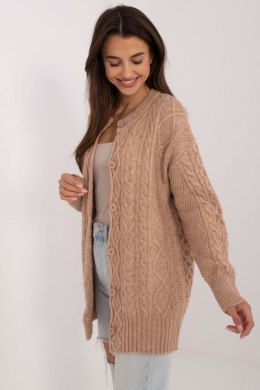 Sweter Damski Model AT-SW-23525.21 Camel - AT AT