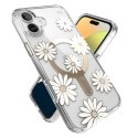 Speck Presidio Lux ClickLock & MagSafe - Etui iPhone 16 Plus (Sunshine Daisies / Clear / Gold)