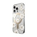 Speck Presidio Lux ClickLock & MagSafe - Etui iPhone 16 Pro (Sunshine Daisies / Clear / Gold)