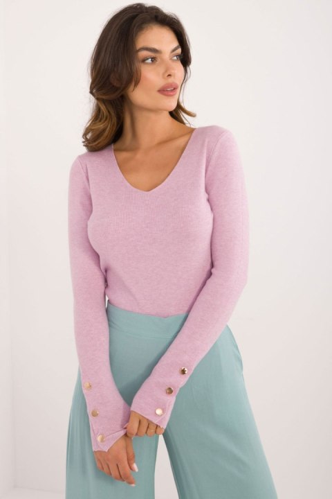 Sweter Damski Model AT-SW-2334.49 Light Violet - AT AT