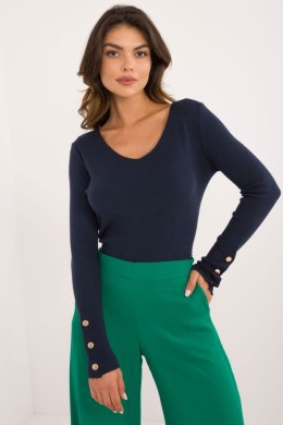 Sweter Damski Model AT-SW-2334.49 Navy - AT AT