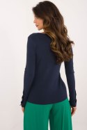 Sweter Damski Model AT-SW-2334.49 Navy - AT AT