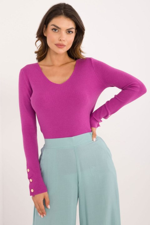 Sweter Damski Model AT-SW-2334.49 Violet - AT AT