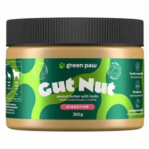 GREEN PAW Gut Nut masło orzechowe z inuliną dla psów 350g