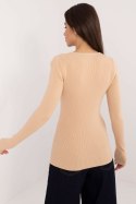 Sweter Damski Model AT-SW-2332-2.62 Beige - AT AT