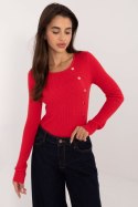 Sweter Damski Model AT-SW-2332-2.62 Red - AT AT