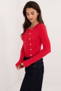 Sweter Damski Model AT-SW-2332-2.62 Red - AT AT