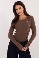 Sweter Damski Model AT-SW-2332-2.65 Brown - AT AT