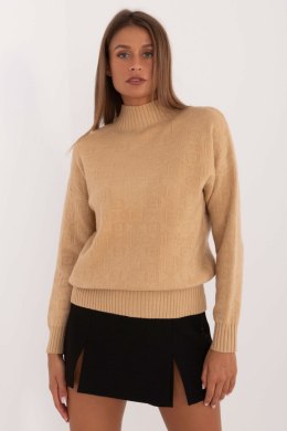 Sweter Damski Model AT-SW-2339.54 Camel - AT AT