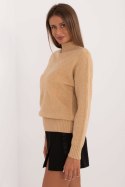 Sweter Damski Model AT-SW-2339.54 Camel - AT AT