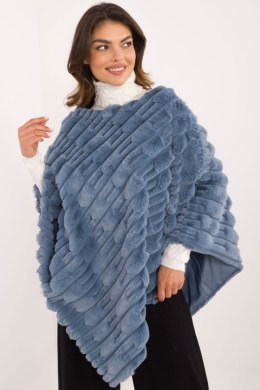 Sweter Ponczo Model AT-PN-2347.88 Blue - AT AT