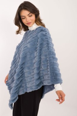 Sweter Ponczo Model AT-PN-2347.88 Blue - AT AT