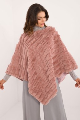 Sweter Ponczo Model AT-PN-2347.88 Dark Pink - AT AT